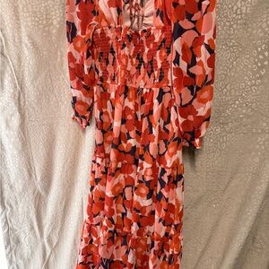 Floral Long Sleeve Dress